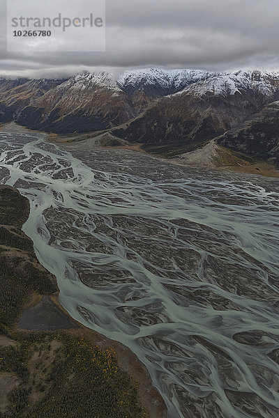 fließen Fluss Kluane Nationalpark Kanada Yukon