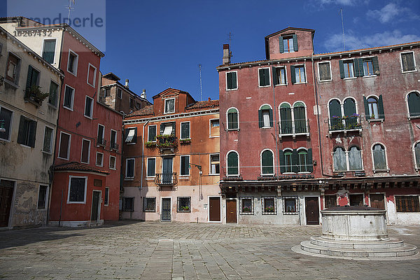 Himmel Quadrat Quadrate quadratisch quadratisches quadratischer blau Italien Venedig