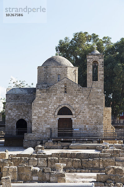 Gebäude Ruine Kirche Fokus auf den Vordergrund Fokus auf dem Vordergrund Glocke Zypern