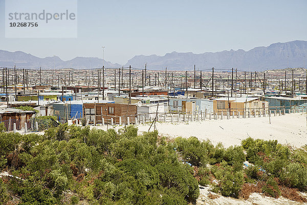 Südliches Afrika Südafrika Wohnhaus Schuppen Kapstadt