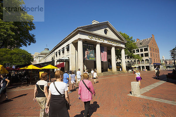 Amerika Gast Verbindung Boston Markt Massachusetts