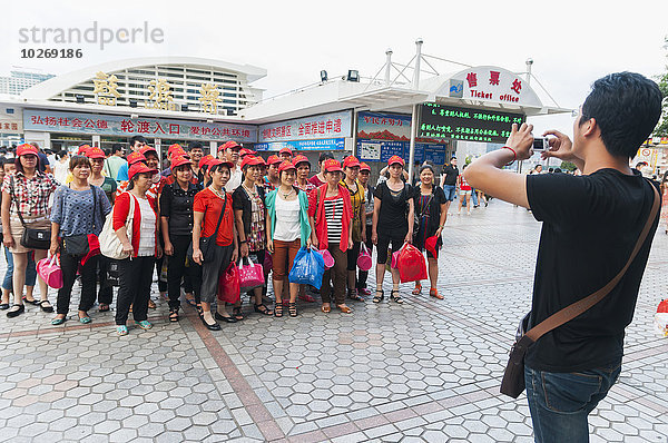 Pose Fotografie Tagesausflug Insel China Xiamen