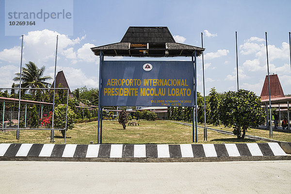Dili Hauptstadt Flughafen Globalisierung