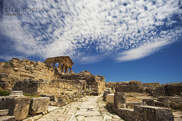 Stadt Dougga Tunesien