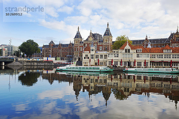 Amsterdam Hauptstadt Großstadt herzförmig Herz Niederlande