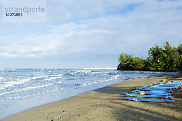 Hanalei Bay; Kauai  Hawaii  Vereinigte Staaten von Amerika'.