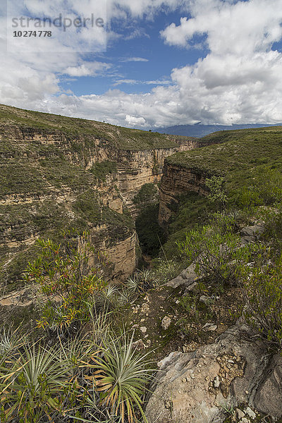 Die Schlucht des Toro Toro Nationalparks; Bolivien'.