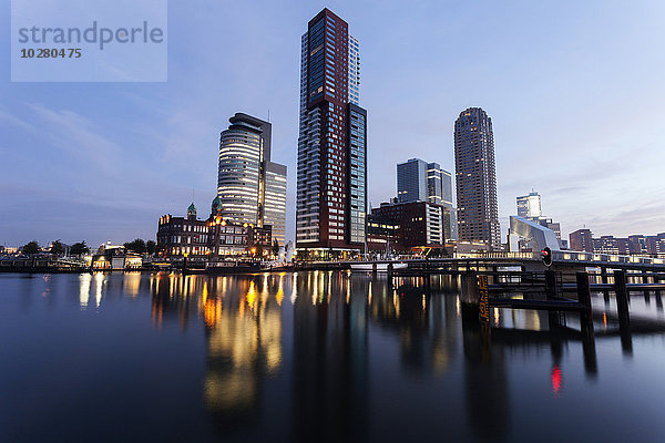 Skyline der Stadt