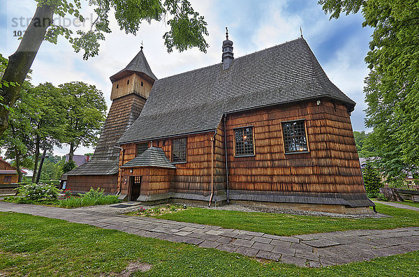 Holzkirche des Erzengels Michael  Binarowa  Polen  Europa