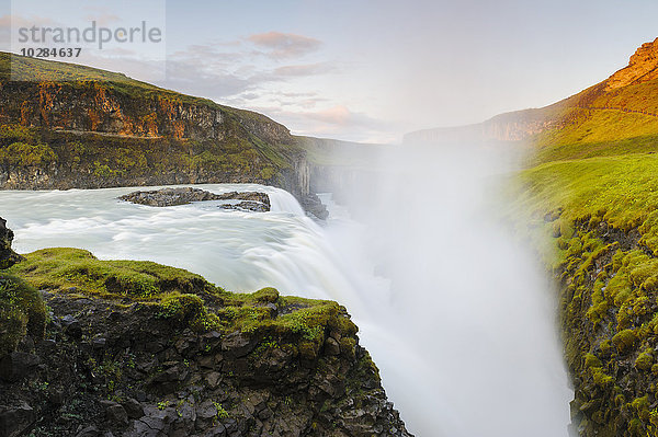 Blick auf den Wasserfall