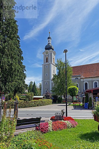 Kapelle St. Gallus und Magnus  Scheidegg  Bayern  Deutschland  Europa