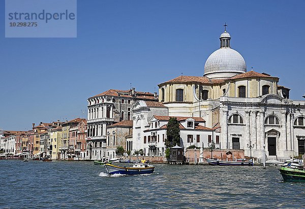 Die Kirche San Geremia am Canal Grande  Venedig  Venezia  Venetien  Italien  Europa