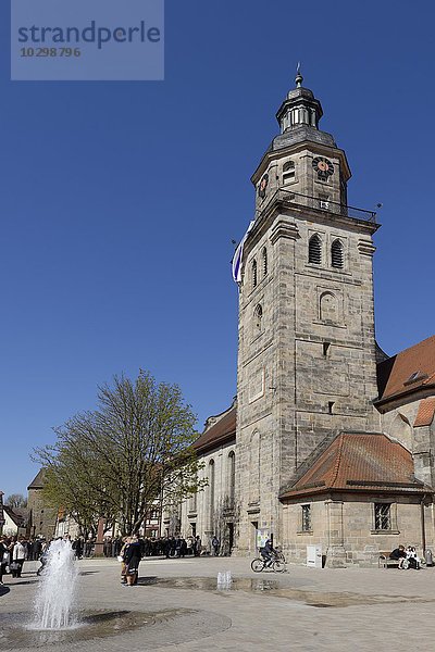 St. Laurentius Kirche  Altdorf  Nürnberger Land  Mittelfranken  Bayern  Deutschland  Europa