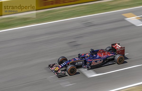 Rennwagen Team Red Bull  Formel 1 Autorennen  Barcelona  Spanien  Europa