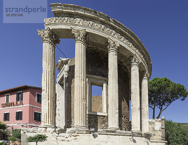 Vestatempel  Tivoli  Lazio  Italien  Europa