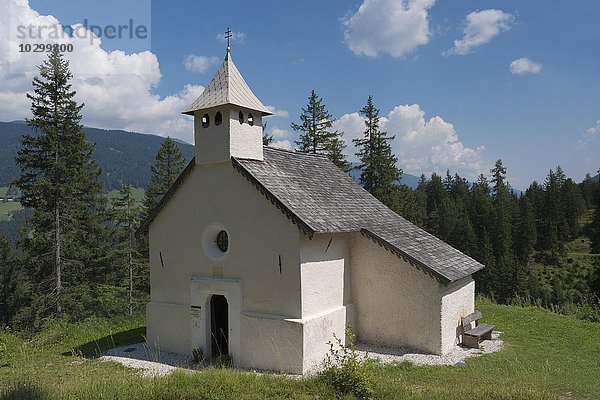 Kapelle St. Salvador im Wildbad Innichen  1594  Naturpark Sextner Dolomiten  Alpen  Südtirol  Trentino-Alto Adige  Italien  Europa