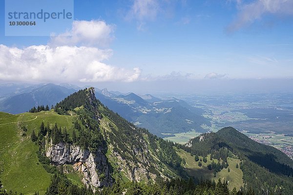 Zwölferspitz bei Marquartstein  Chiemgauer Alpen  Chiemgau  Oberbayern  Bayern  Deutschland  Europa