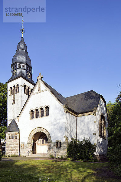 Evangelische Christuskirche Unna-Königsborn  Unna  Ruhrgebiet  Westfalen  Nordrhein-Westfalen  Deutschland  Europa