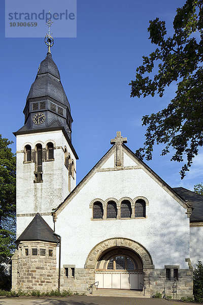 Evangelische Christuskirche Unna-Königsborn  Unna  Ruhrgebiet  Westfalen  Nordrhein-Westfalen  Deutschland  Europa
