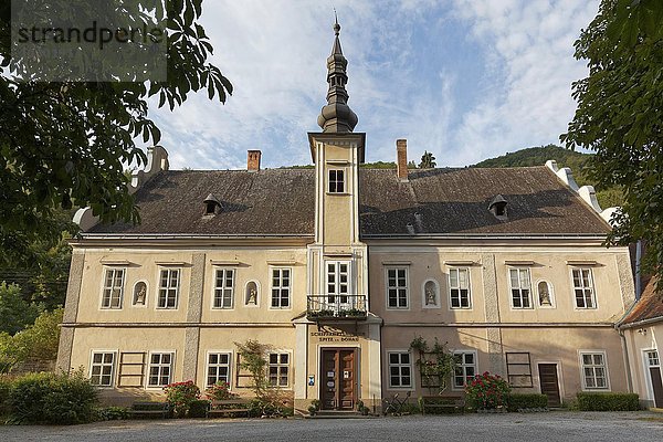 Historischer Erlahof  heute Schifffahrtsmuseum  Spitz an der Donau  Wachau  Waldviertel  Niederösterreich  Österreich  Europa