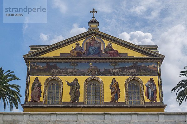 Basilika St. Paul vor den Mauern  San Paolo fuori le Mura  Rom  Lazio  Italien  Europa