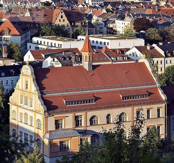 Stadtarchiv  technisches Rathaus und Hotel  Bamberg  Oberfranken  Bayern  Deutschland  Europa