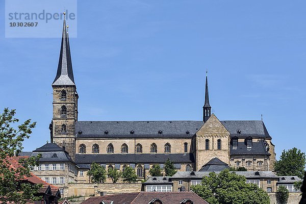 Ehemalige Benediktinerabtei St. Michael  heute städtisches Altersheim  Bamberg  Oberfranken  Bayern  Deutschland  Europa