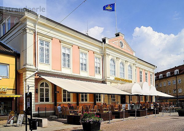 Stadthotel  Stadshotellet  Ort Vimmerby  Kalmar län  Smaland  Schweden  Europa