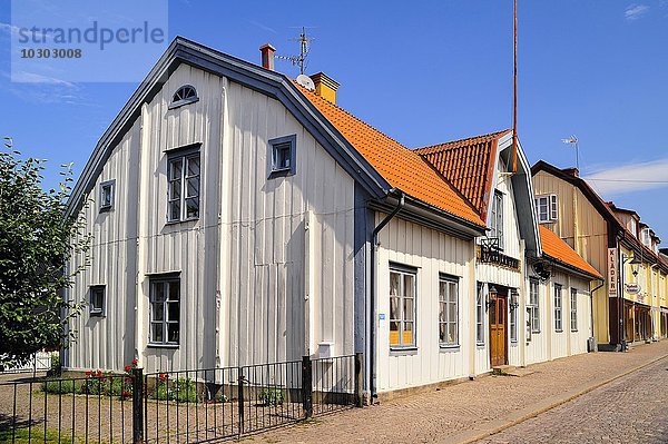 Straße Storgatan  Theater Komedianten oder Komödianten  Ort Vimmerby  Kalmar län  Smaland  Schweden  Europa