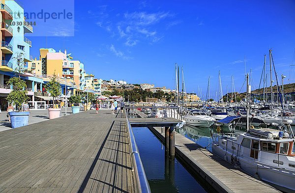 Hafen  Albufeira  Distrikt Faro  Portugal  Europa