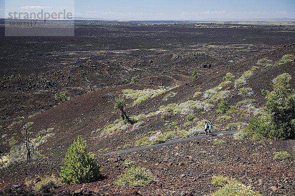 Craters of the Moon National Monument and Preserve  Arco  Idaho  USA  Nordamerika