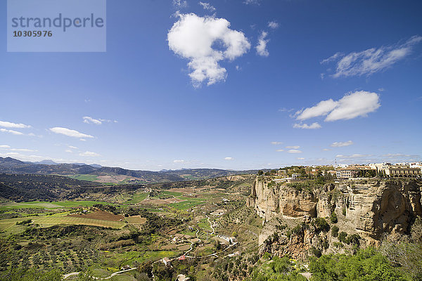 Spanien  Andalusien  Ronda  Landschaft