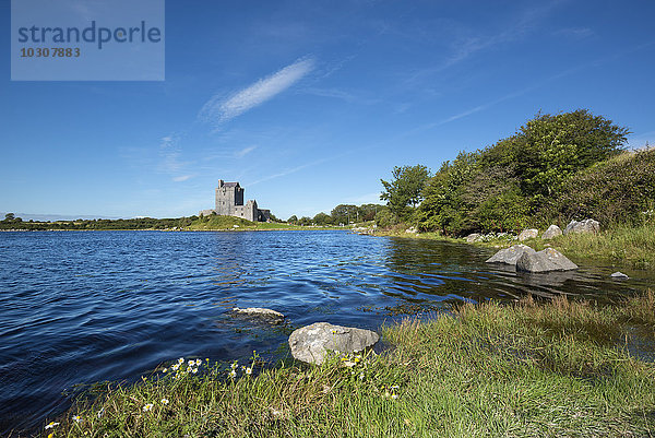 Irland  Grafschaft Galway  Kinvara  Dunguaire Castle