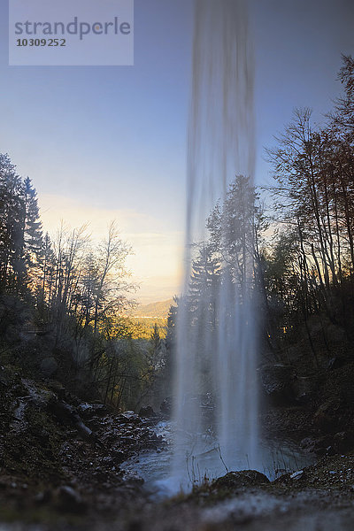 Österreich  Kärnten  Voelkermarkt  Gallizien  Wildenstein Wasserfall