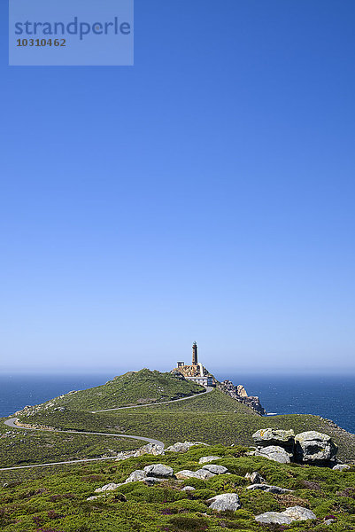 Spanien  Galizien  Provinz A Coruna  Costa da Morte  Kap Vilan  Leuchtturm