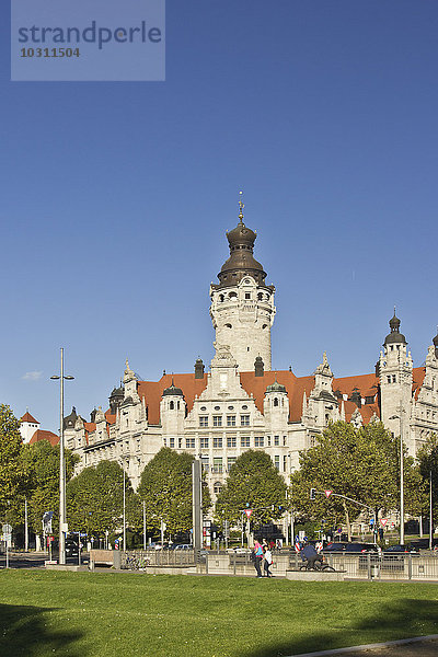 Deutschland  Sachsen  Leipzig  Neues Rathaus