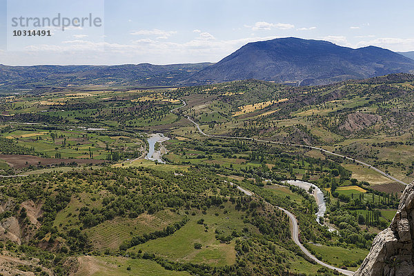 Türkei  Anatolien  Südostanatolien  Adiyaman Provinz  Kahta  Nemrut Dagi Nationalpark  Kulturlandschaft und Kahta River