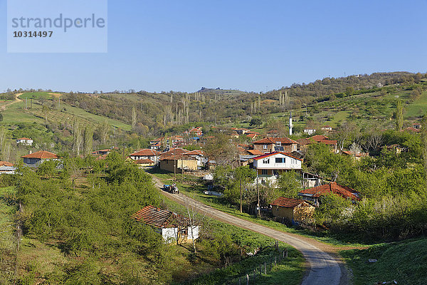 Türkei  Marmara Region  Dorf Sariagil im Samanli Daglari Gebirge