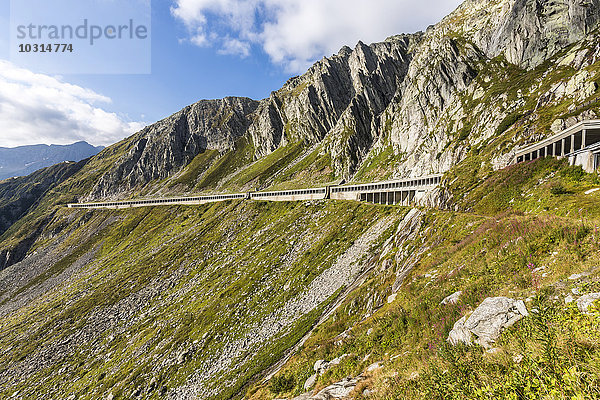 Schweiz  Tessin  Valle Laventina  Gotthardpass