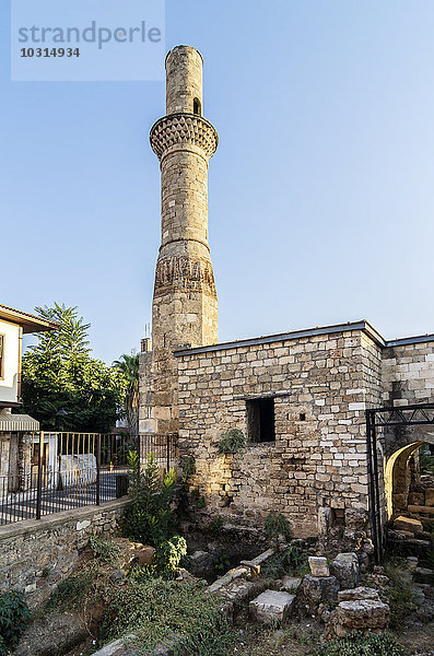 Türkei  Mittlerer Osten  Antalya  Kaleici  Kesik Minarett