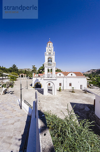 Griechenland  Ägäische Inseln  Rhodos  Kirche Moni Tsambik