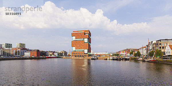 Belgien  Flandern  Antwerpen  Eilandje  ehemaliges Hafengebiet  Museum aan de Stroom