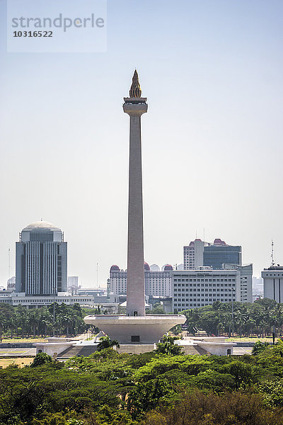 Indonesien  Jakarta  Merdeka Platz  Naturdenkmal Monas