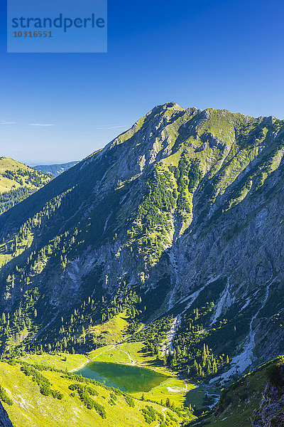 Deutschland  Bayern  Allgäu  Allgäuer Alpen  Unterer Gaisalpsee