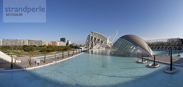 Spanien  Valencia  Stadt der Künste und Wissenschaften