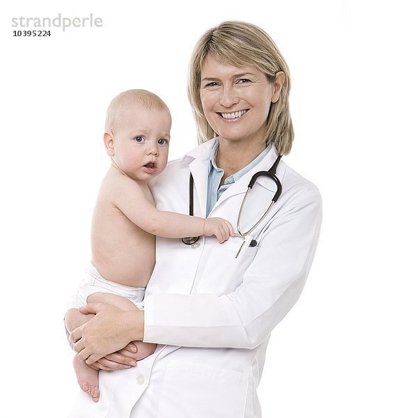 Arzt und Baby