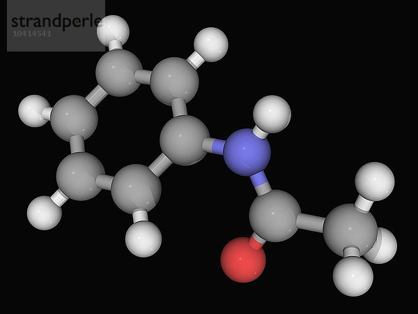 Acetanilid-Molekül