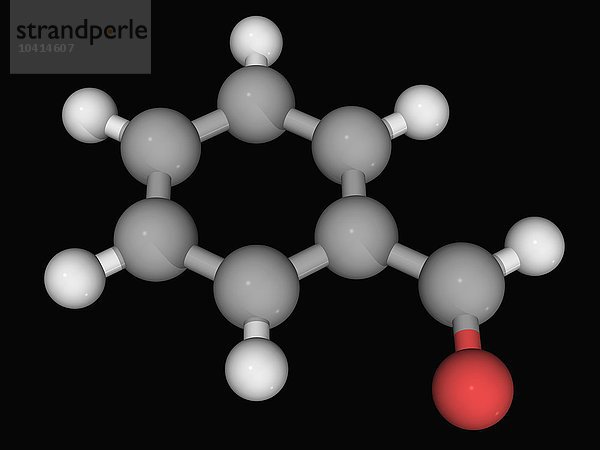 Benzaldehyd-Molekül