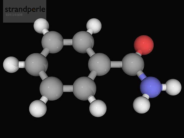 Benzamid-Molekül