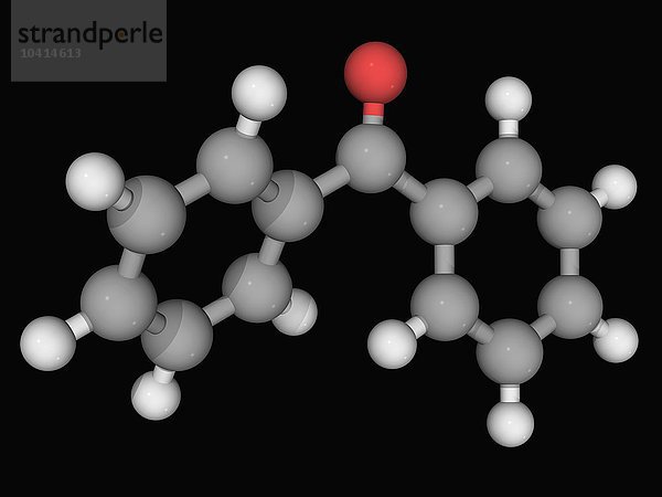 Benzophenon-Molekül